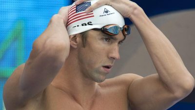 US-Schwimmstar Phelps schwach über 400 Meter Freistil