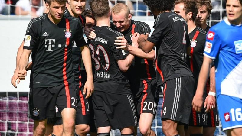 FC Bayern gewinnt 2:0 in Hoffenheim