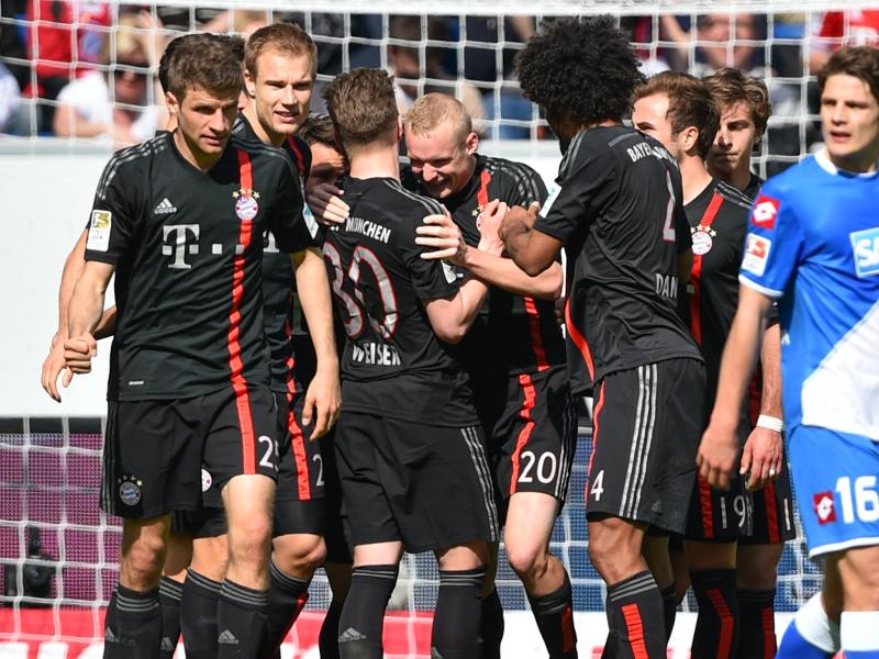 FC Bayern gewinnt 2:0 in Hoffenheim