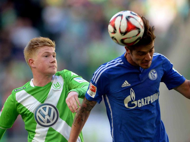 De Bruyne rettet Wolfsburg Punkt gegen Schalke