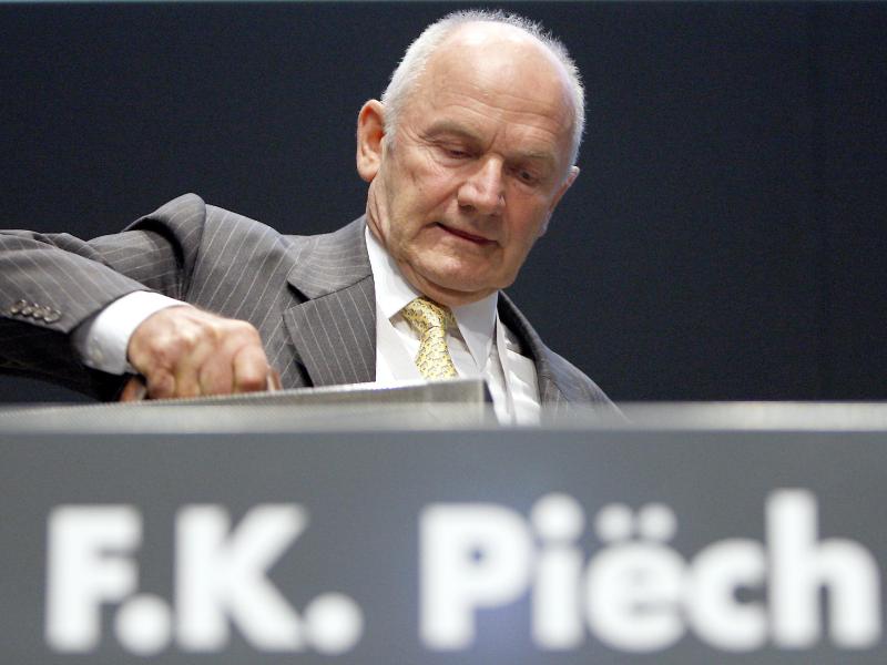 Studie: Rekordvergütung für VW-Chefkontrolleur Piëch