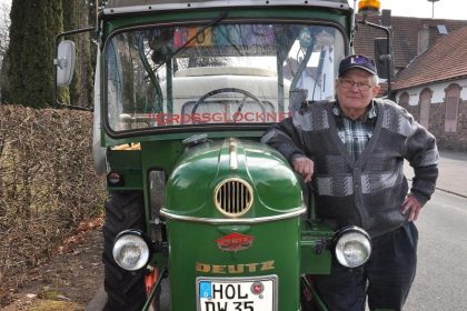 «Trecker-Willi» auf dem Weg zum Nordkap