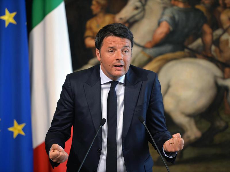 Renzi: EU muss mehr für Rettung von Flüchtlingen ausgeben