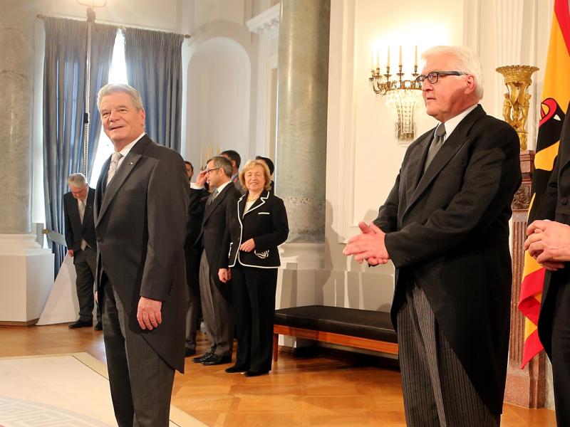 Steinmeier und Özdemir für zweite Amtszeit Gaucks