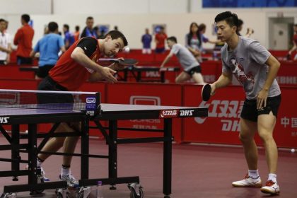 Fast genialer Coup: Boll spielt mit Chinas Bestem Doppel