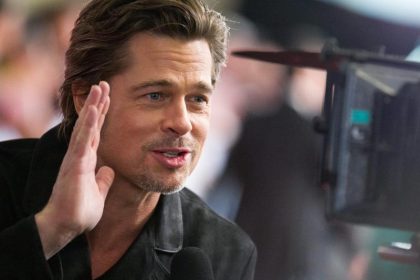 Brad Pitt mit Schramme im Gesicht