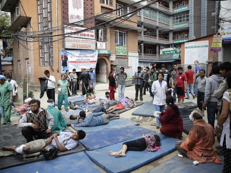 Nepal ringt mit den Folgen der Erdbeben-Katastrophe