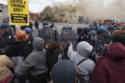 Randale und Chaos in Baltimore