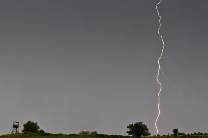 Schwere Gewitter nähern sich Deutschland