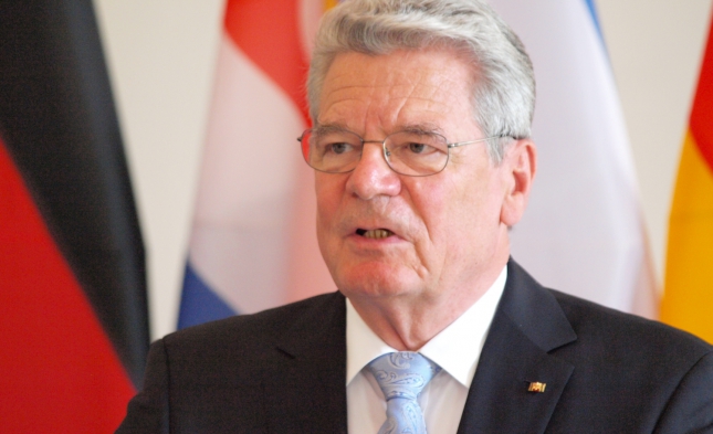 Gauck beklagt weltweite Menschenrechtsverstöße