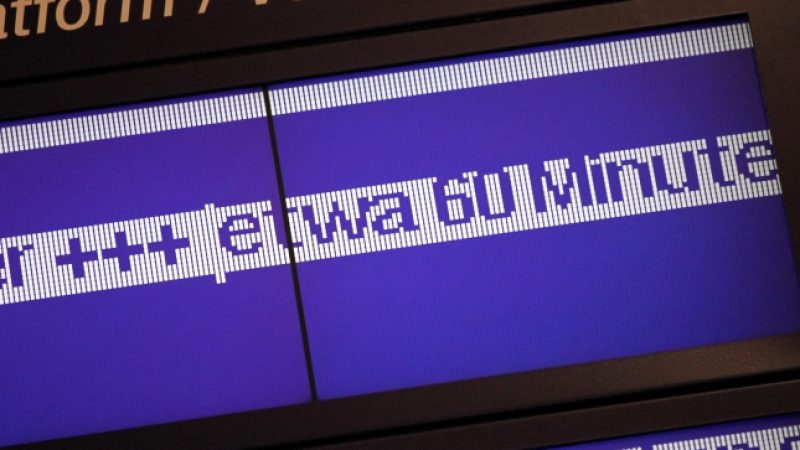 Nach GDL-Streik: Normaler Bahn-Fahrplan erst wieder ab Montag