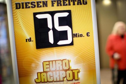 Eurojackpot mit Rekord: 75 Millionen Euro im Topf