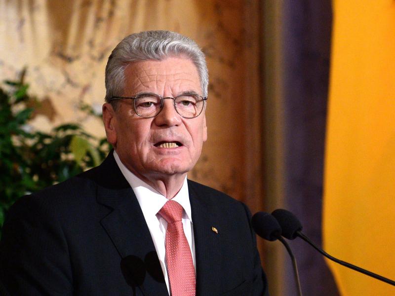 Gauck regt Wiedergutmachung für Kriegsverbrechen in Griechenland an