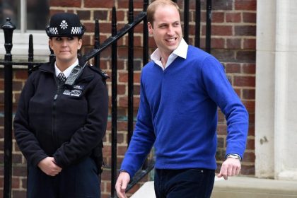 Prinz William vor Krankenhaus: «Ich bin sehr glücklich»
