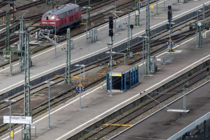 Lokführer setzen Streik fort