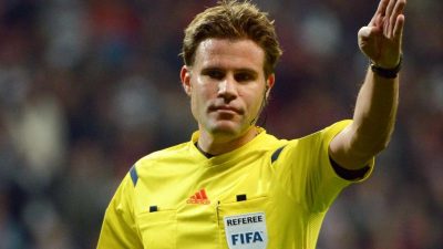 WM-Referee Brych pfeift DFB-Pokal-Endspiel in Berlin