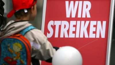 Kita-Beschäftigte treten in unbefristeten Streik