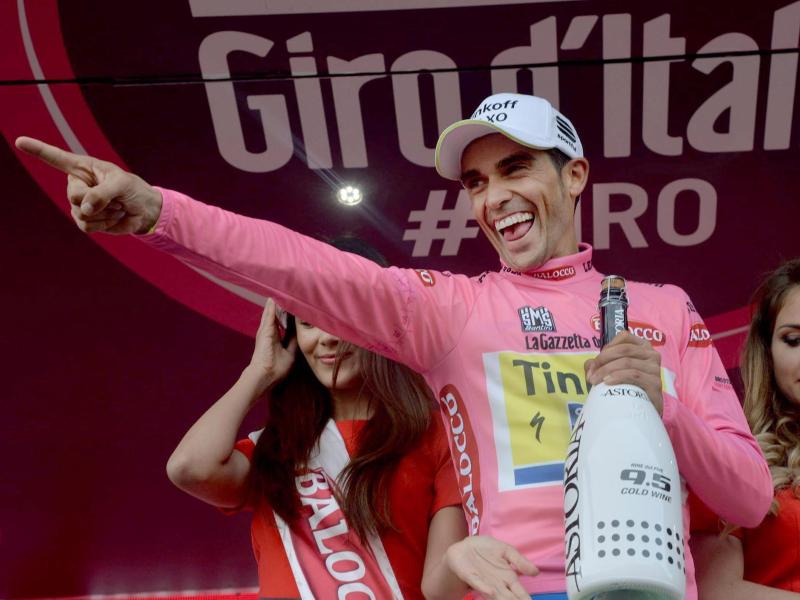 Contador und das Double: Spanier schon in Rosa