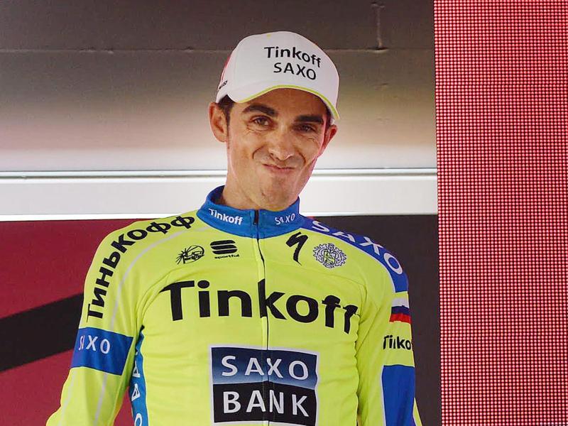 Contador nimmt trotz Verletzung 7. Giro-Etappe in Angriff