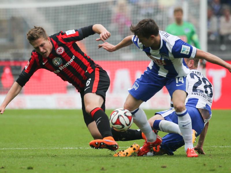 Hertha verpasst Rettung: Zittern nach 0:0 gegen Frankfurt