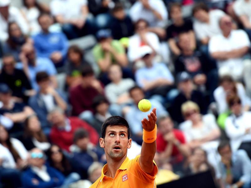 Djokovic bei Masters in Rom im Finale gegen Federer
