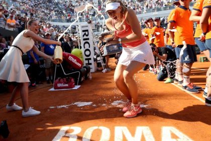 Djokovic und Scharapowa mit Triumphen in Rom