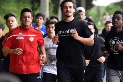 Mats Hummels ist neuer Unicef-Pate