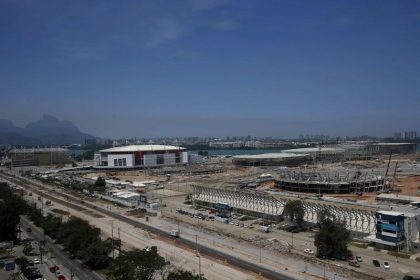 Olympia-Arbeiter in Rio de Janeiro legen Arbeit nieder
