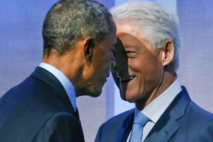 Obama witzelt über Bill Clinton als First Lady