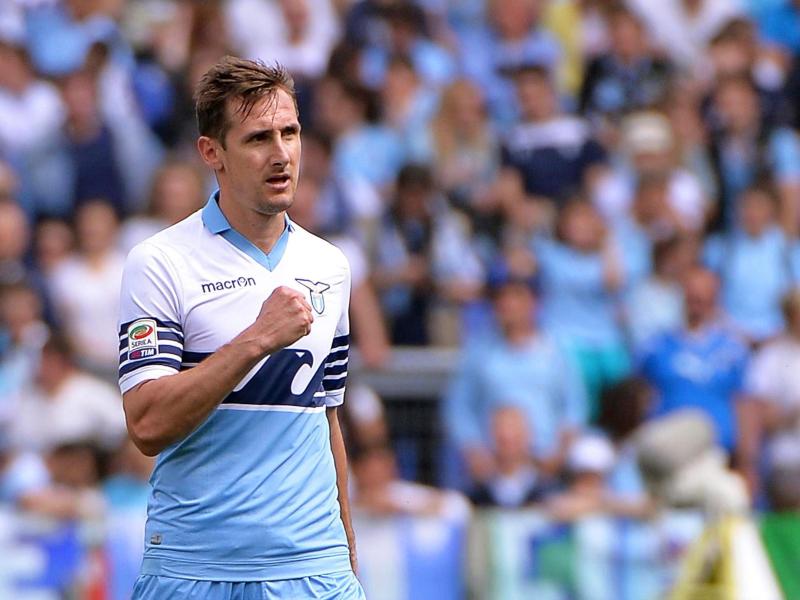 Klose und Lazio wollen Juves Triple-Traum beenden