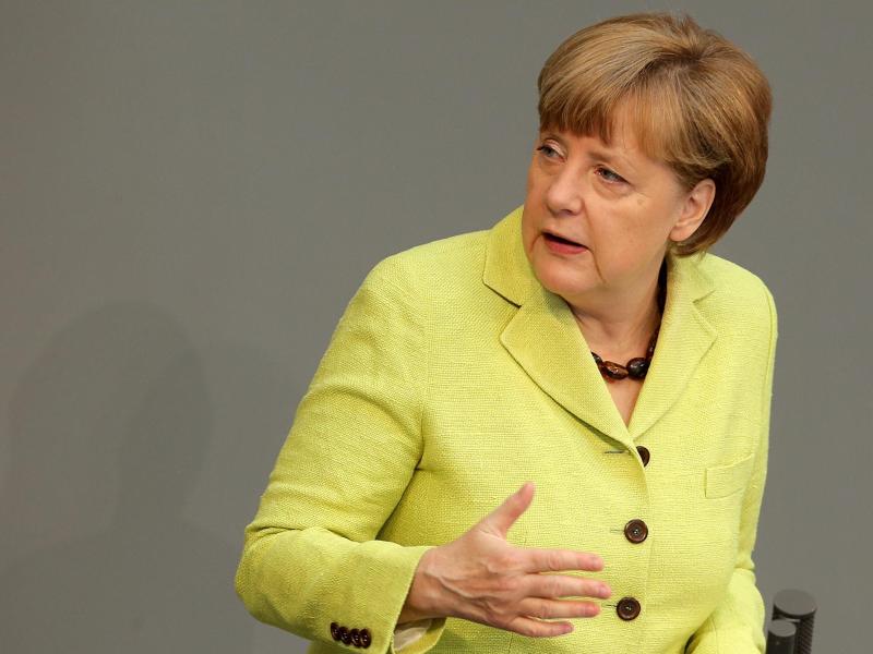 Merkel verteidigt Ausschluss Russlands aus der G8 wegen ungelöstem Ukraine-Konflikt