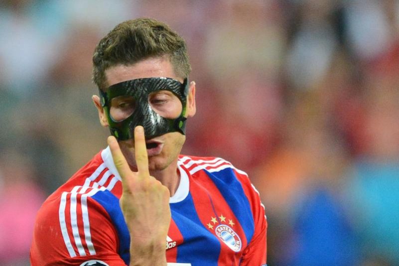 Lewandowski mit Maske – Keine Wettbewerbsverzerrung