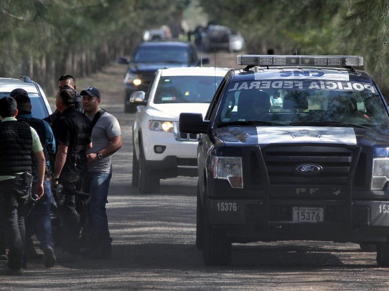Mexiko: Blutige Schießerei von Polizei und Drogengangstern