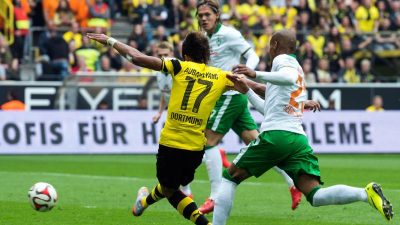 Happy End für BVB-Trainer Klopp: 3:2 über Bremen