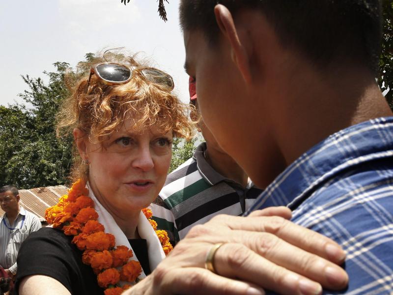 Susan Sarandon: Touristen sollen nach Nepal reisen