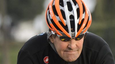 US-Außenminister Kerry bricht sich auf Radtour ein Bein