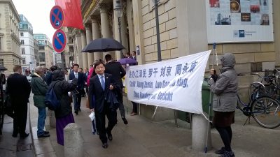 Hamburg erlaubt Falun Gong-Protest direkt vor chinesischer Delegation