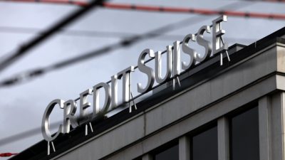 Credit-Suisse-Chef: Aktuelles Zinsumfeld nicht als Normalität sehen