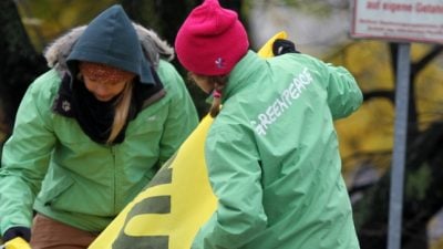 SPD stellt Strafanzeige gegen Greenpeace