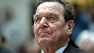 Altkanzler Schröder kritisiert G7-Gipfel ohne Russland