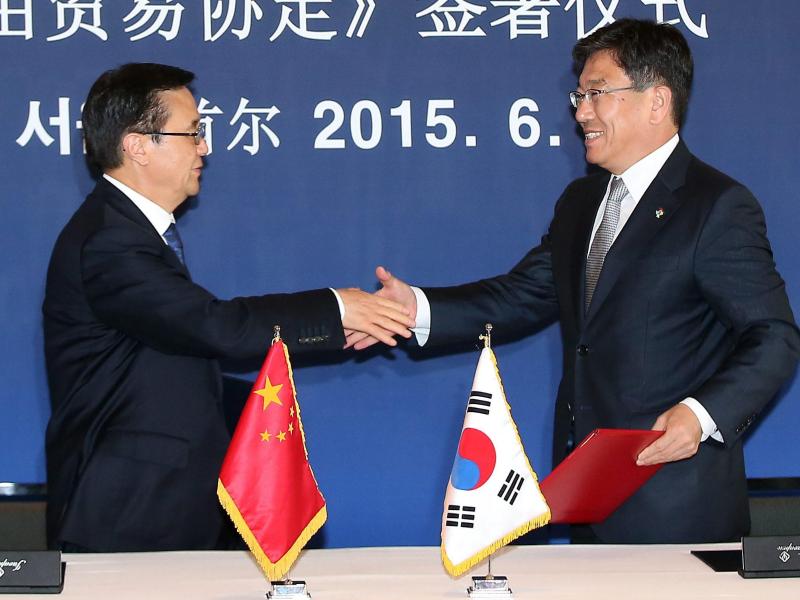 Südkorea und China liberalisieren ihren Handel