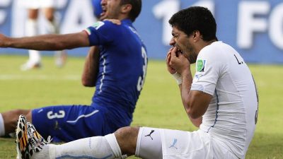 Beißer Suárez trifft im CL-Finale auf Chiellini