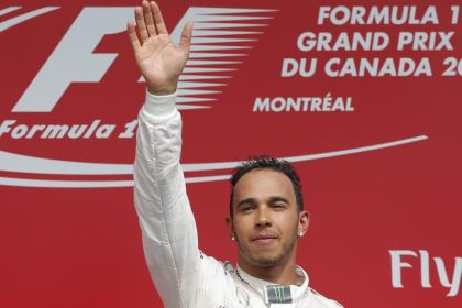 Hamiltons Demonstration der Stärke erhöht Druck Ferrari