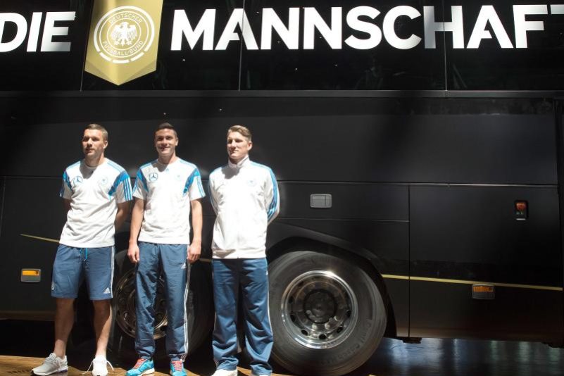 Deutscher Weltmeister mit neuem Logo gegen USA