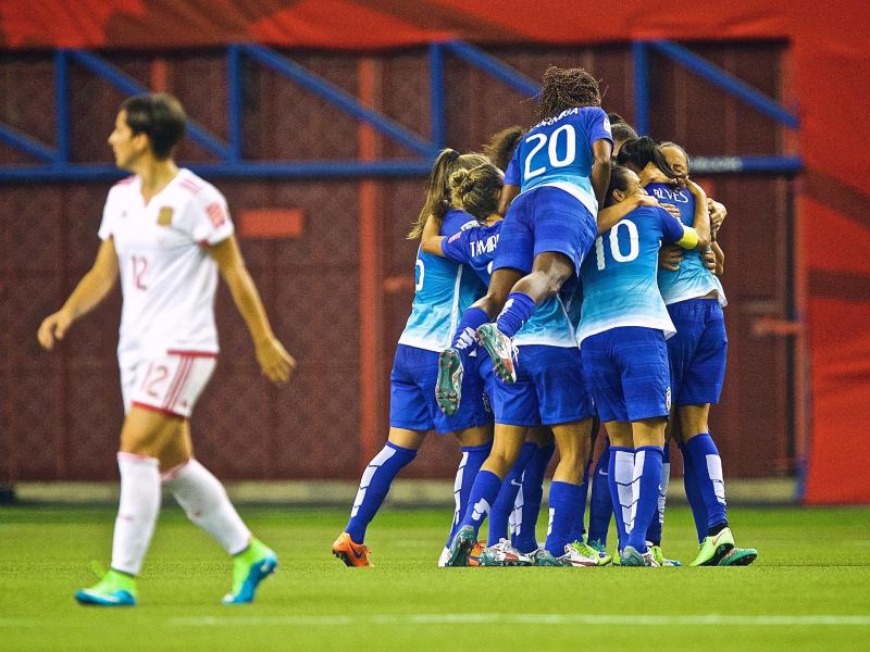 Brasilien im Achtelfinale der Frauen-WM