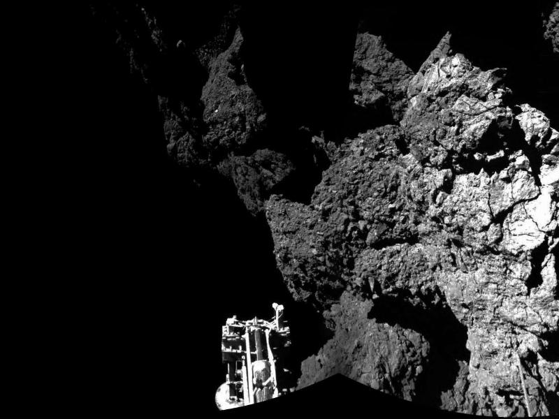 Meldungen von fernen Kometen: Landeroboter Philae hat wieder genug Strom