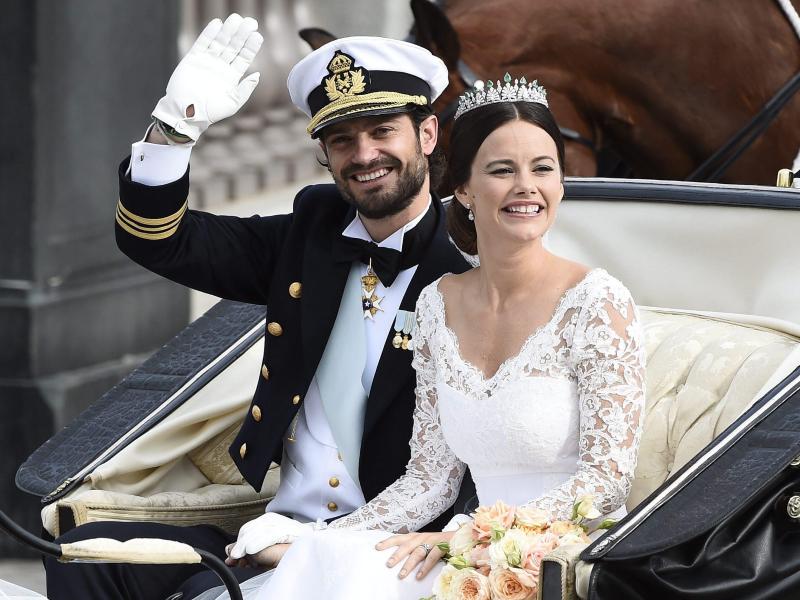 Prinz Carl Philip und Frau schwärmen von Hochzeitstag