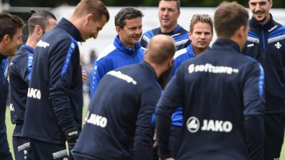 Erster Bundesligist: Trainingsauftakt in Darmstadt