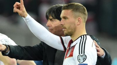 Löw zu Podolski im Verein: «Ich will, dass er spielt»