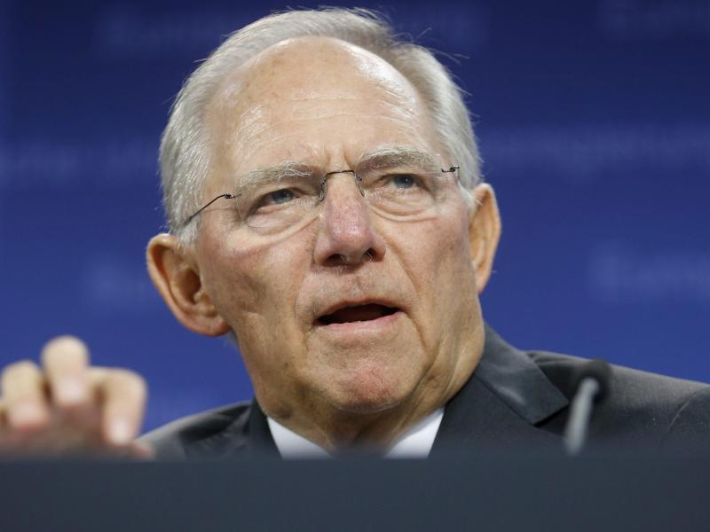 Schäuble: Werden Ansteckungsgefahren in Euro-Zone bekämpfen